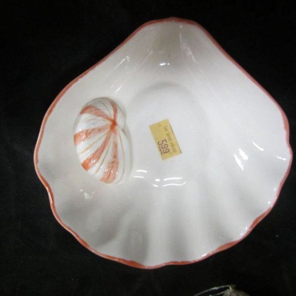 SET OF 6 SEASHORE DECORATIONS 5 ORNAMENTS 1 DISH - Picture 2 of 6